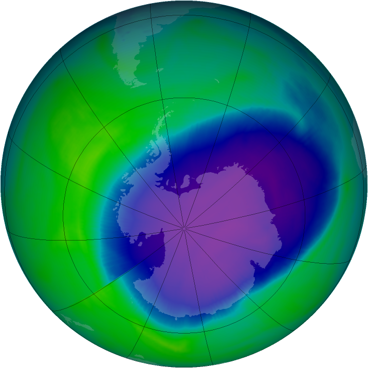 Ozone Map 2006-10-26